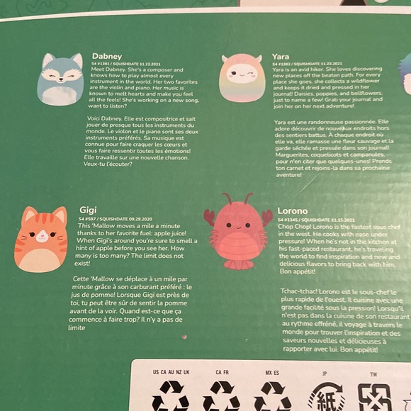 NEW Squishmallow Ornament Set - Picture 2 of 3